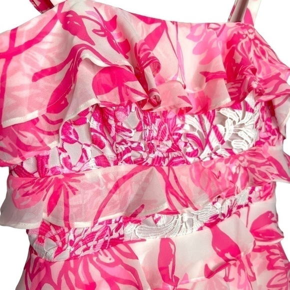 Lilly Pulitzer Olive Top Resort White Caliente Size 0 NWT - Picture 9 of 15